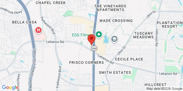 Map of 5245 Preston Rd Frisco, TX 75034