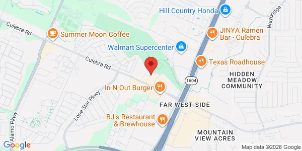 Map of 11019 Culebra Rd Ste 155 San Antonio, TX 78253