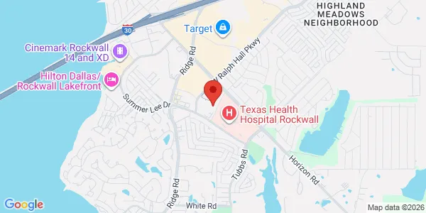 Map of 901 Rockwall Pkwy Rockwall, TX 75032