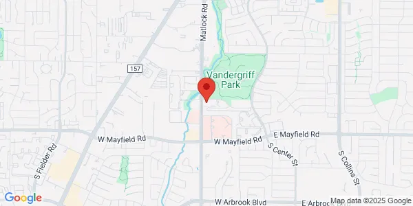 Map of 3025 Matlock Road Suite 100 Arlington, TX 76015