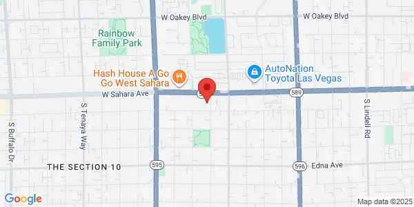 Map of 6655 W Sahara Ave Ste A218 Las Vegas, NV 89146