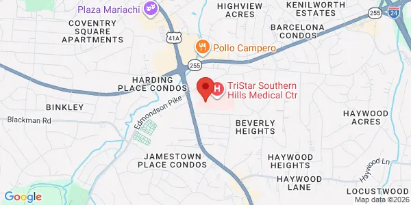 Map of 397 Wallace Rd Nashville, TN 37211