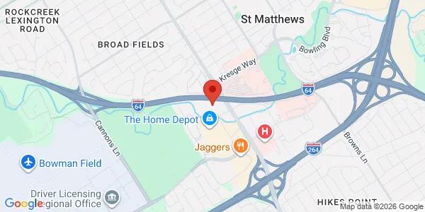 Map of 950 Breckenridge Ln Ste 270 Louisville, KY 40207