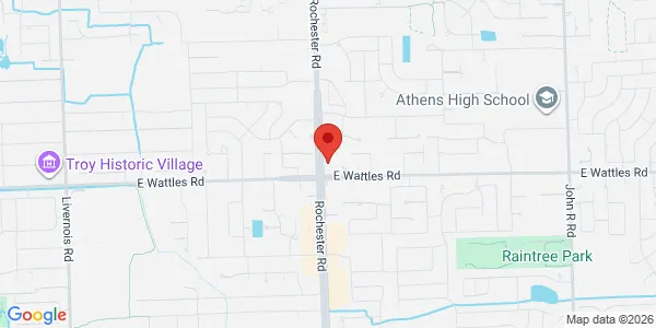 Map of 4060 Rochester Rd Troy, MI 48085