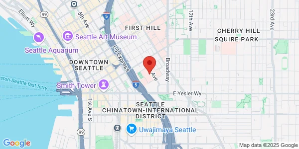 Map of 325 9th Ave Seattle, WA 98104
