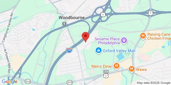 Map of 402 Middletown Blvd Ste 210 Langhorne, PA 19047
