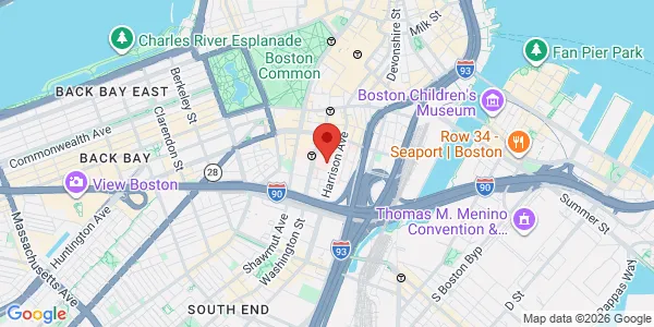 Map of 800 Washington St Boston, MA 02111