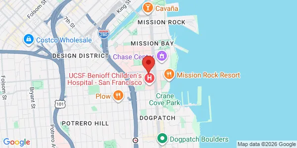 Map of 1825 4th St San Francisco, CA 94143