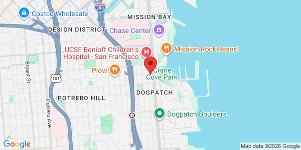 Map of 675 18th St San Francisco, CA 94158