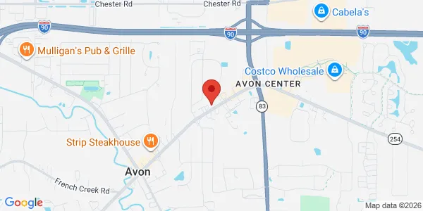 Map of 36320 Detroit Road Ste 100 Avon, OH 44011