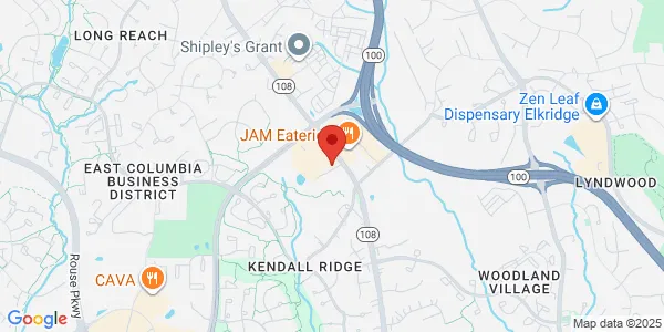 Map of 5890 Waterloo Rd Columbia, MD 21045