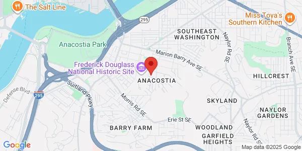Map of 1500 Galen St SE Washington, DC 20020