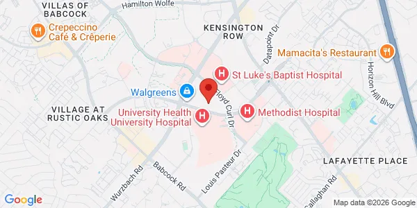 Map of 4647 Medical Dr San Antonio, TX 78229