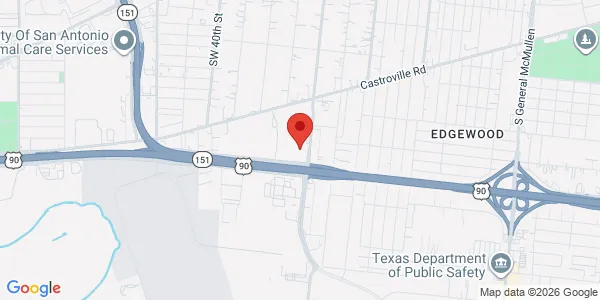 Map of 2121 SW 36th St San Antonio, TX 78237