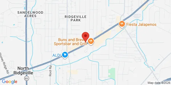 Map of 34548 Center Ridge Road North Ridgeville, OH 44039