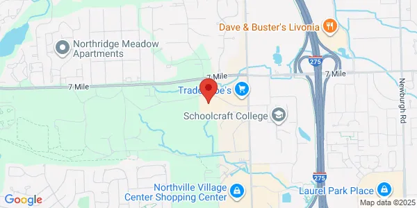 Map of 39901 Traditions Dr Ste 230 Northville, MI 48168