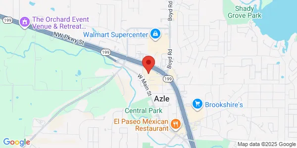 Map of 601 NW Pkwy St Ste C Azle, TX 76020