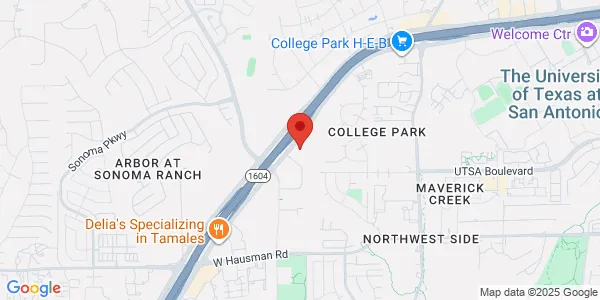 Map of 7946 N Loop 1604 W San Antonio, TX 78249
