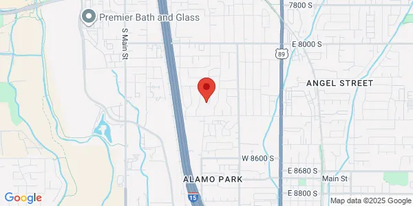 Map of 8446 S Harrison St Midvale, UT 84047