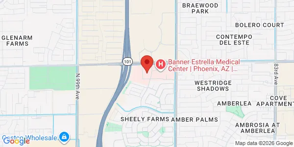 Map of 9305 W Thomas Rd Ste 150 Phoenix, AZ 85037