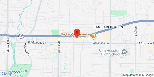 Map of 1250 E Pioneer Pkwy Ste 700 Arlington, TX 76010