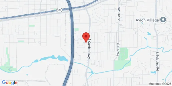 Map of 825 Desco Ln Grand Prairie, TX 75051
