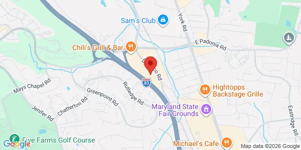 Map of 9515 Deereco Rd Ste 205 Timonium, MD 21093