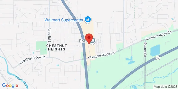 Map of 525 Chestnut Commons Dr Elyria, OH 44035