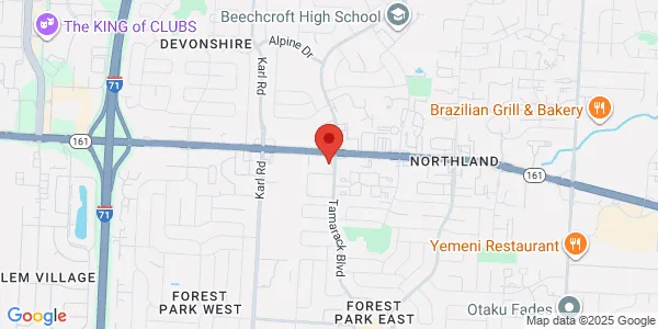 Map of 5801 Tamarack Blvd Columbus, OH 43229