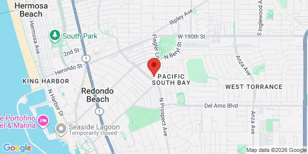Map of 510 N Prospect Ave Ste 101 Redondo Beach, CA 90277