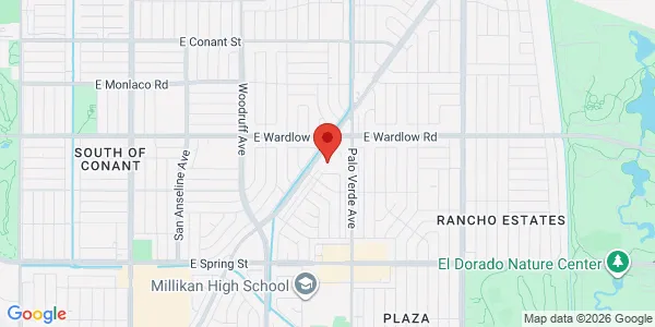 Map of 3320 Los Coyotes Diagonal Ste 120 Ste 112 & 120 Long Beach, CA 90808