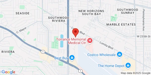 Map of 23441 Madison St Bldg 8, Ste 100 Torrance, CA 90505