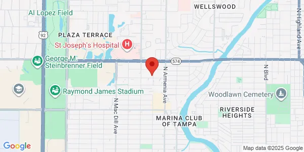 Map of 2701 W Isabel St Tampa, FL 33607