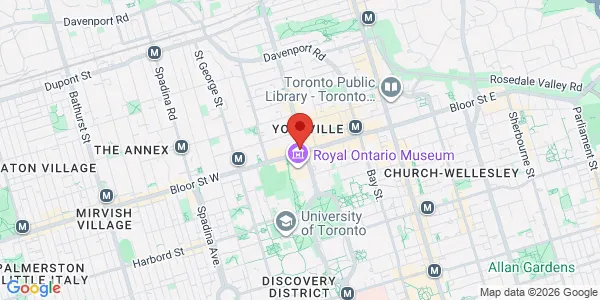 Map of 170 Bloor St W Ste 1106 Toronto, ON M5S 1T9 Canada