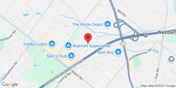 Map of 2400 Maryland Rd Willow Grove, PA 19090
