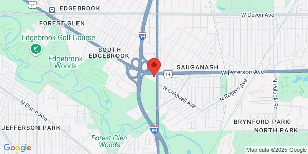 Map of 4801 W Peterson Ave Ste 609 Chicago, IL 60646