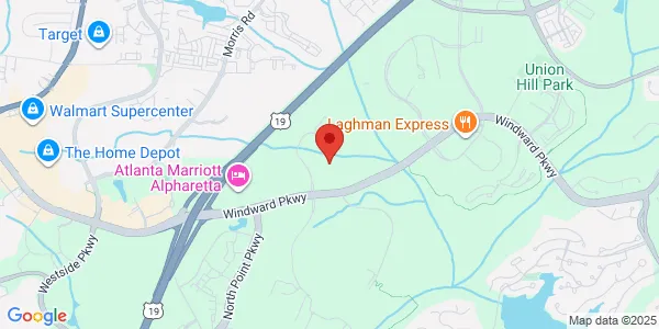 Map of 5900 Windward Pkwy Ste 230 Alpharetta, GA 30005