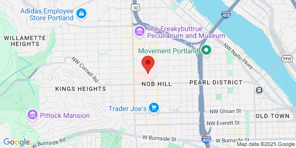 Map of 1130 NW 22nd Ave Ll Ste 50 Legacy Medical Group Portland, OR 97210
