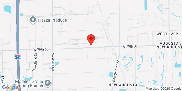 Map of 5108 W 79th St Indianapolis, IN 46268