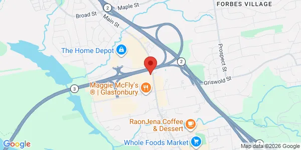 Map of 2955 Main St Glastonbury, CT 06033