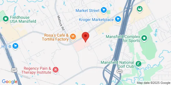 Map of 2800 E Broad St Ste 514 Mansfield, TX 76063