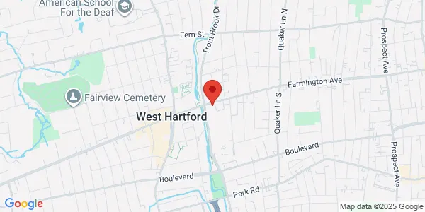 Map of 901 Farmington Ave Ste 100 West Hartford, CT 06119