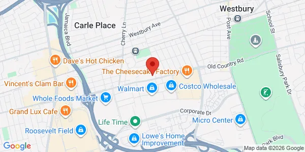 Map of 399 Old Country Rd Carle Place, NY 11514